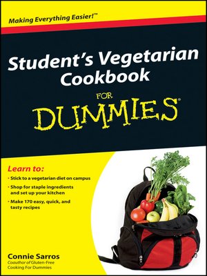 Student's Vegetarian Cookbook For Dummies - ebook
